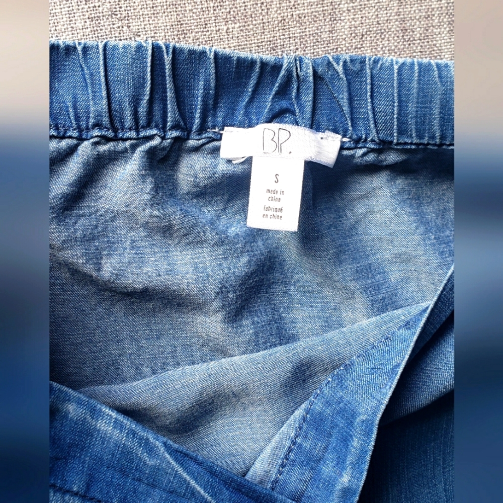 BP top, soft jeans fabric